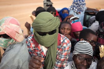 Migranten in Niger: Viele machen sich auf den Weg nach Libyen, um von dort nach Europa zu gelangen.