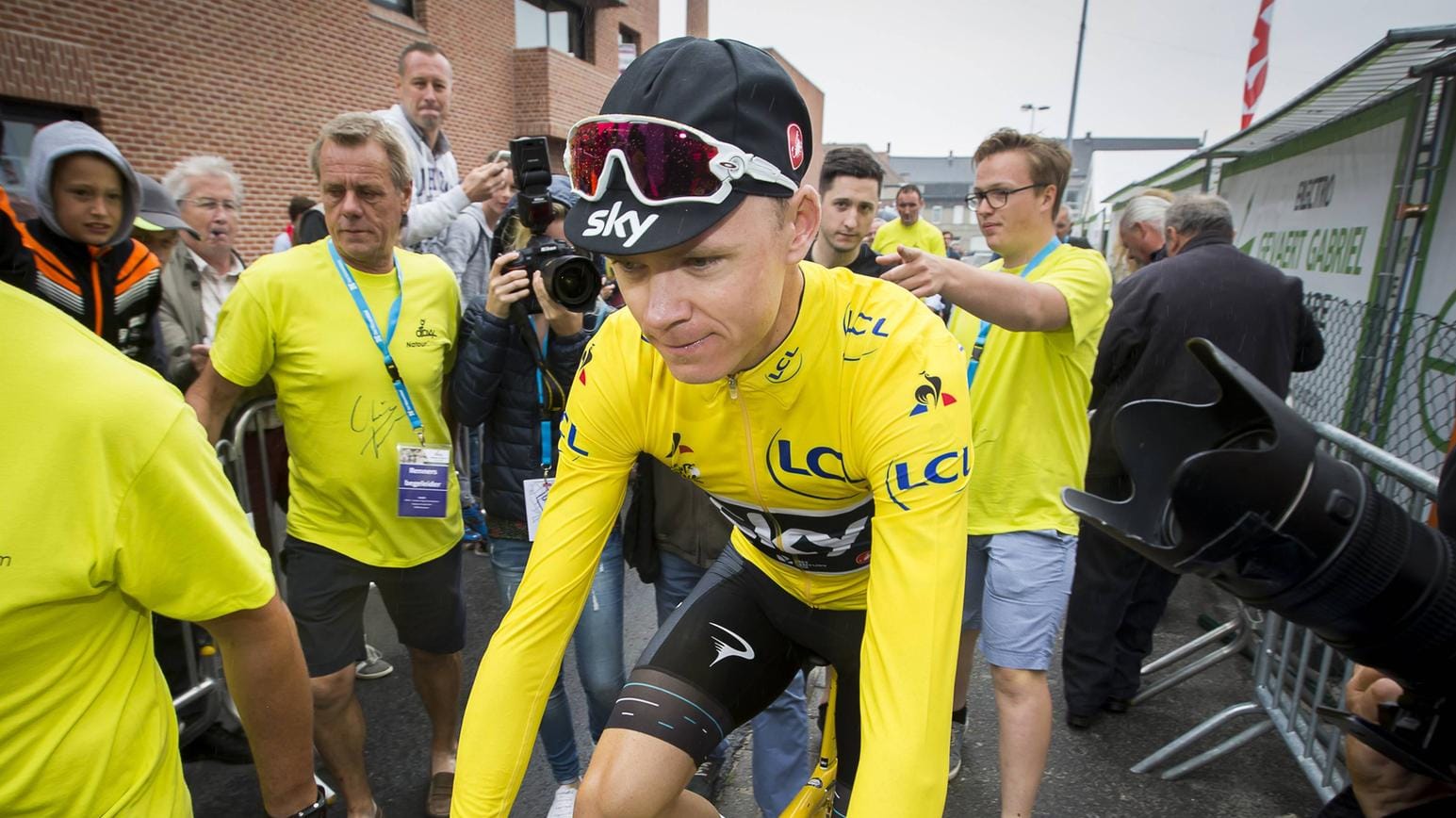 Umstrittener Rad-Star: Der Brite Chris Froome.