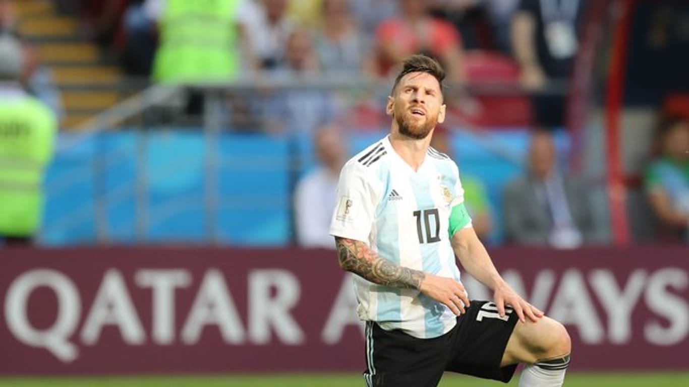 Lionel Messi hat sich noch nicht zu seiner Zukunft in der argentinischen Nationalmannschaft geäußert.