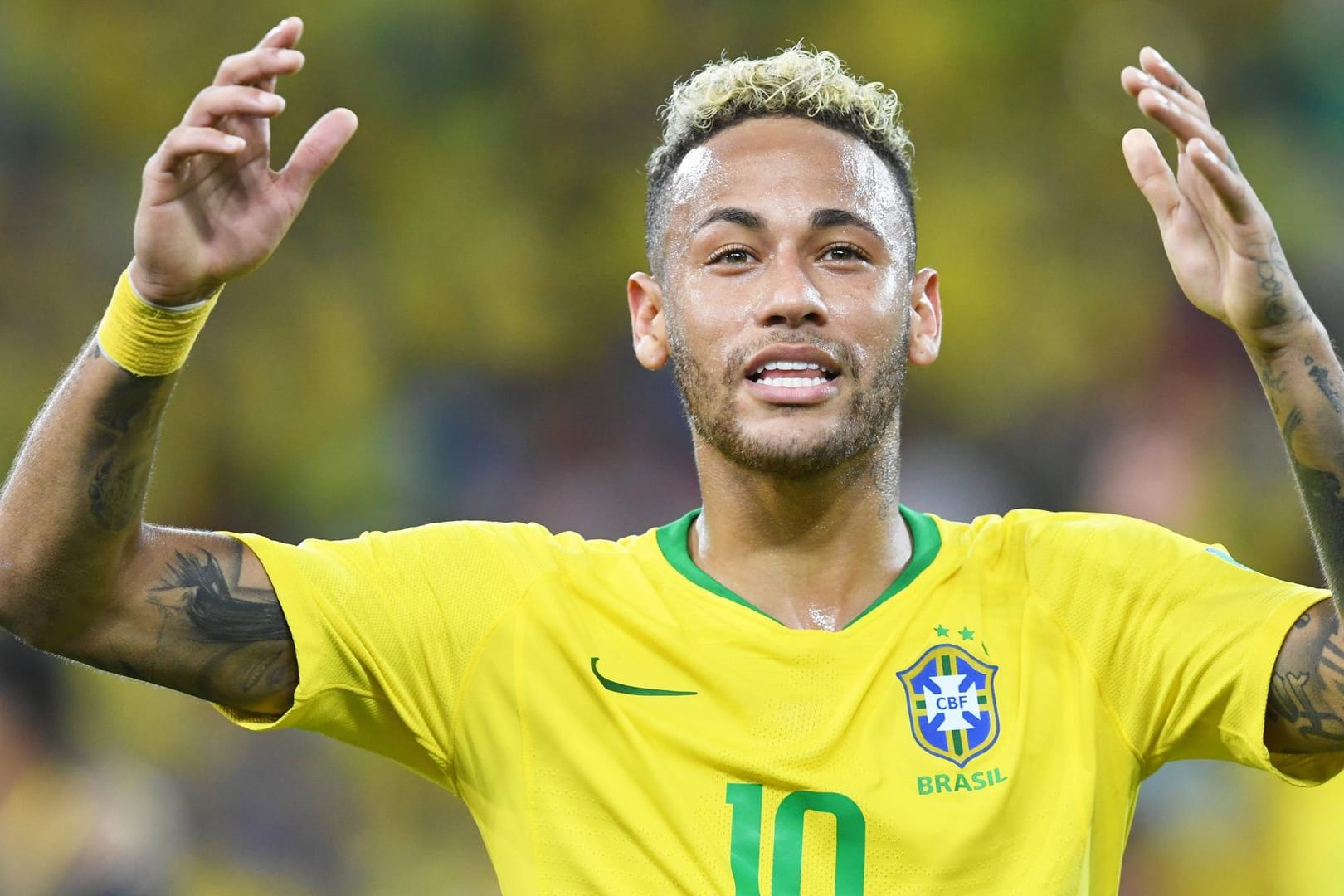 Neymar bei der WM in Russland: Der teuerste Spieler der Welt sorgte mit seiner Theatralik auf dem Feld für negative Schlagzeilen.