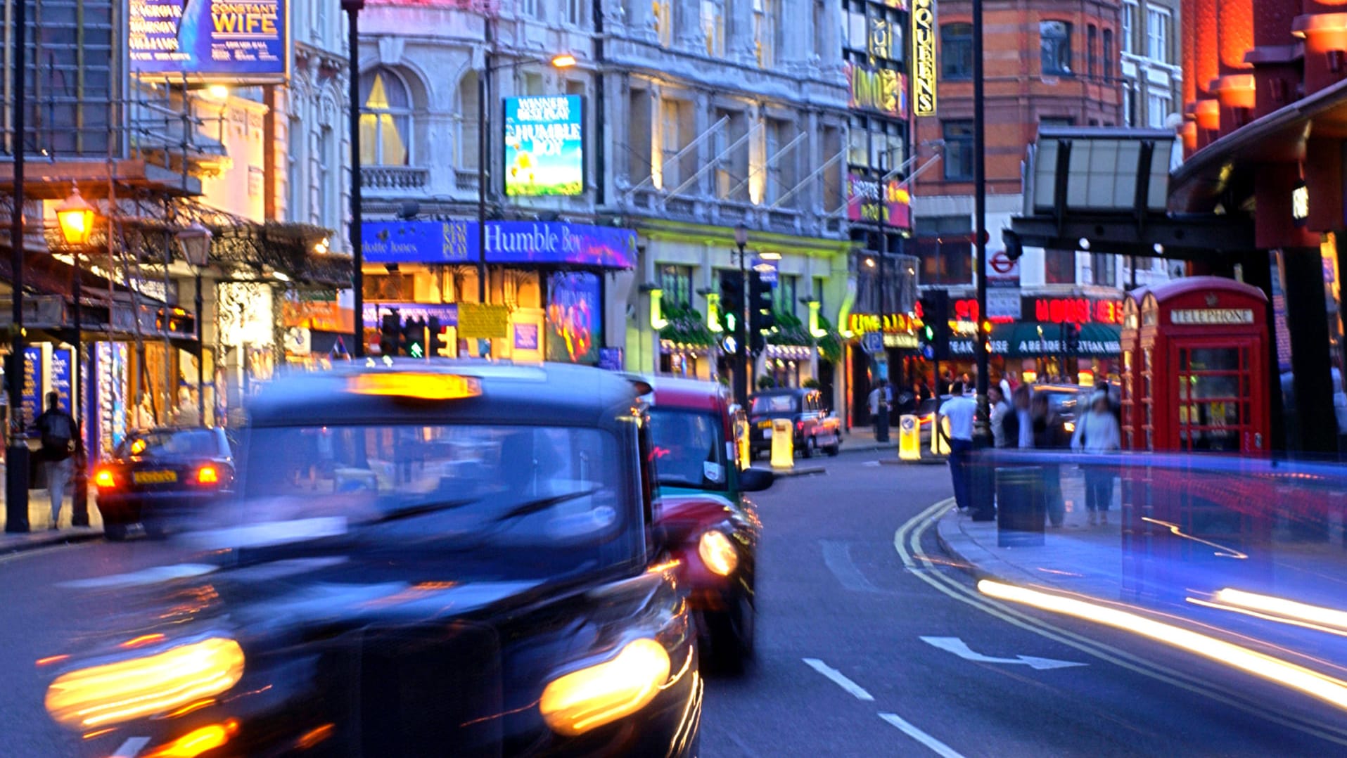 London in Großbritannien: Autoreifenabrieb landet auch in der Luft.