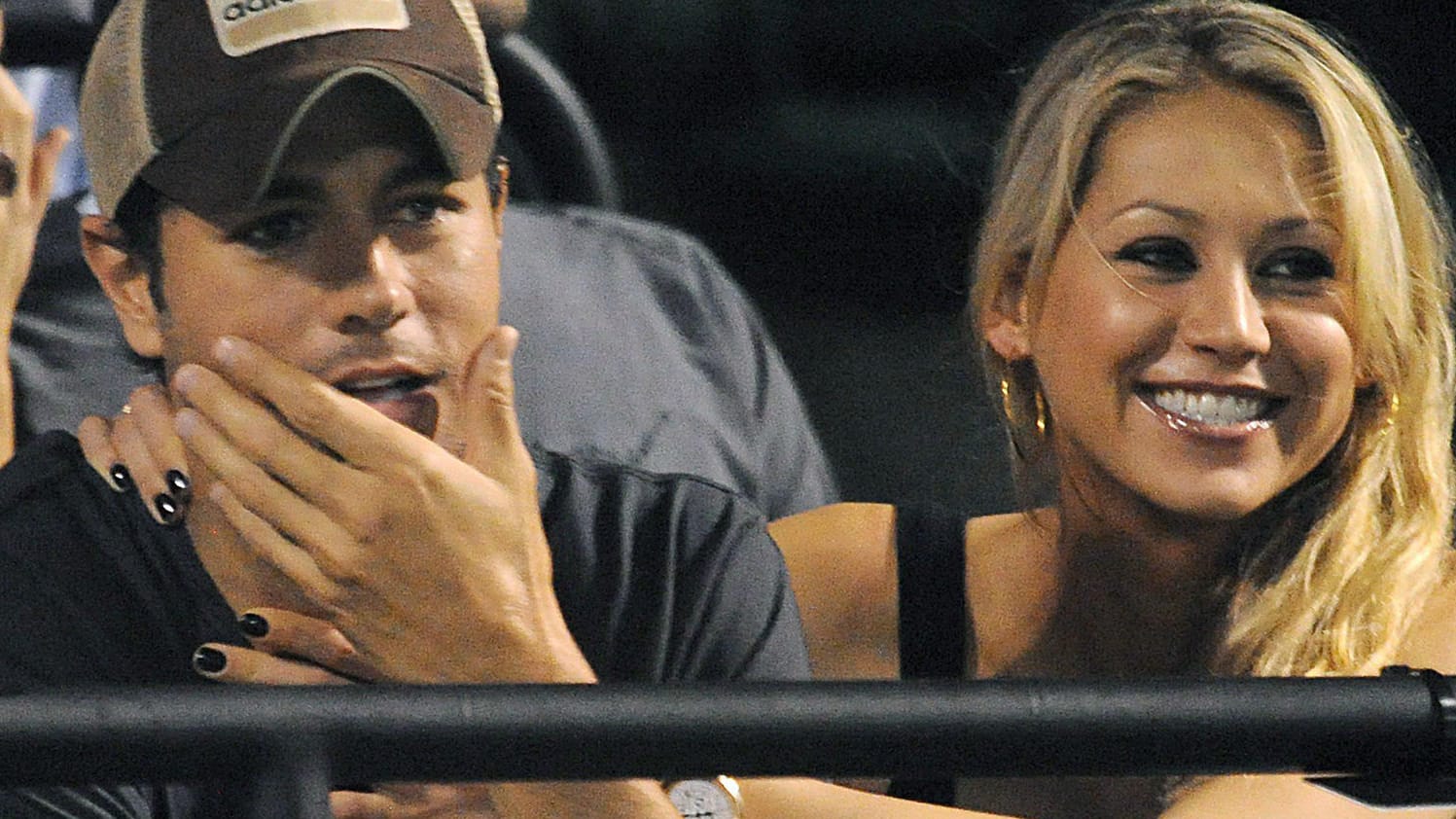 Ein Schnappschuss aus dem Jahr 2009: Enrique Iglesias und Anna Kournikova zeigen sich nur selten in der Öffentlichkeit.