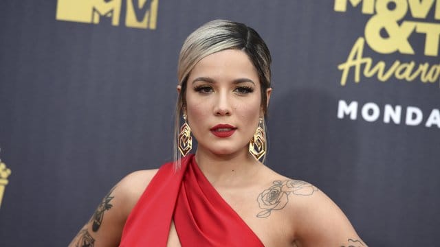 Halsey bei den MTV Movie & TV Awards 2018 in Santa Monica.