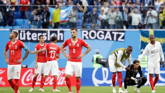 Die Schweizer unterlagen den Schweden 0:1.