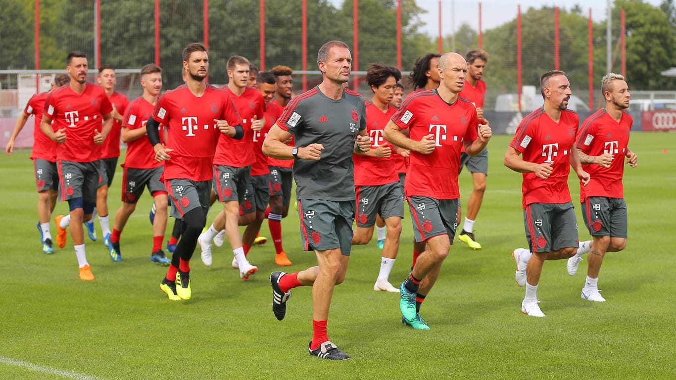 Bayern München beim Training: Der Rekordmeister startete am 2. Juli in die Saisonvorbereitung.