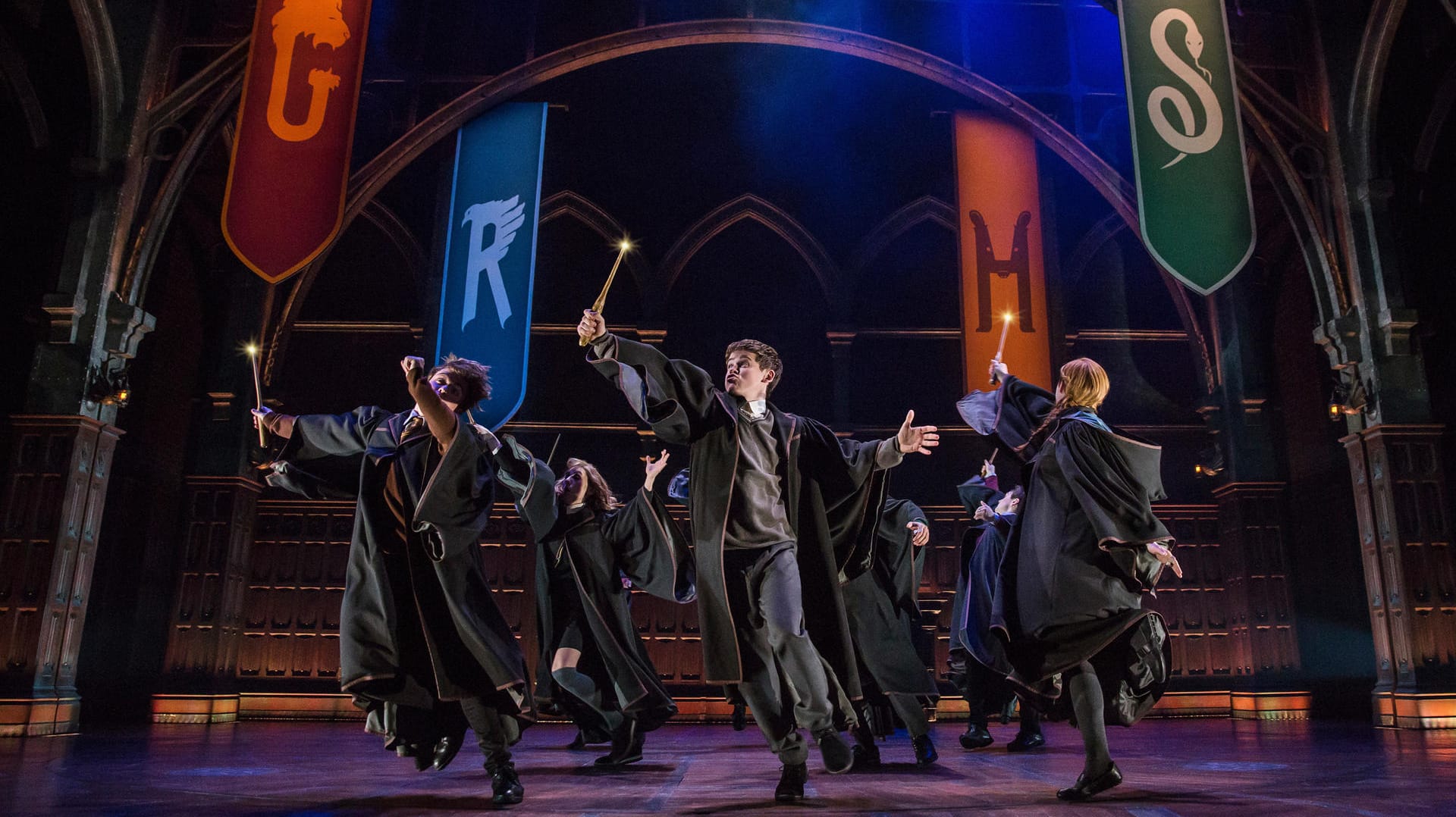 "Harry Potter and the cursed Child": Eine Szene aus dem Theaterstück.