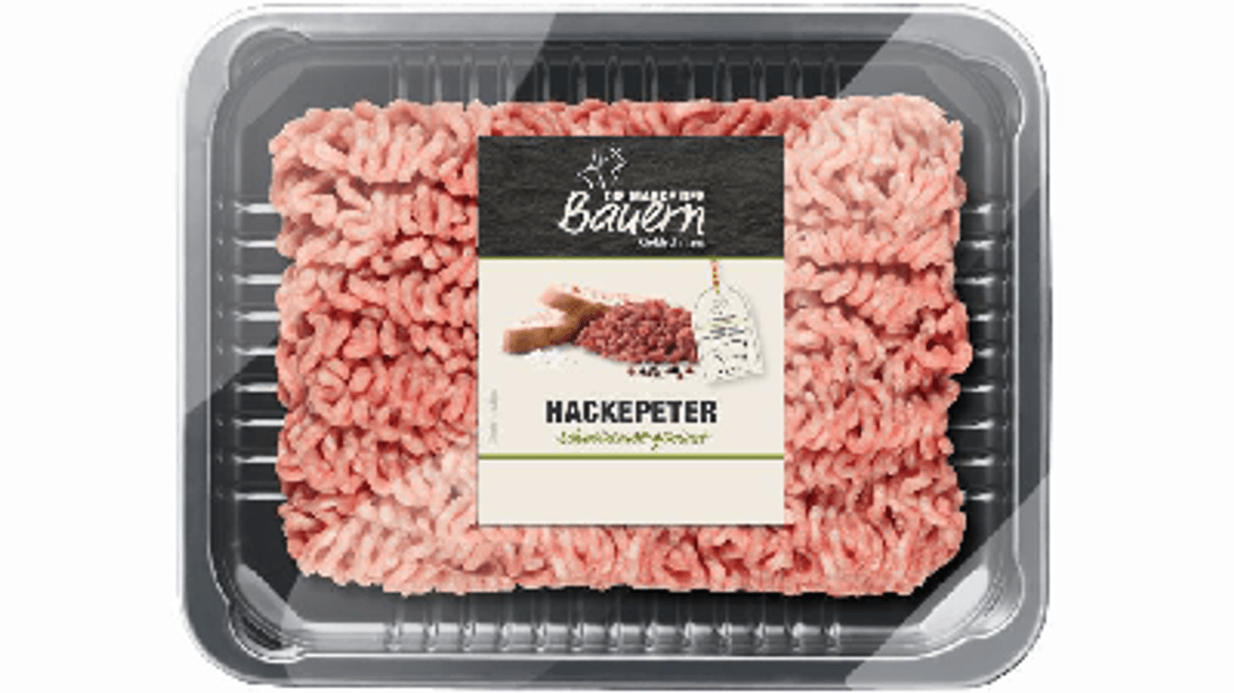 Hackepeter: Die Firma Goldschmaus ruft das gewürzte Schweinemett "Die Marke der Bauern – Hackepeter" zurück.