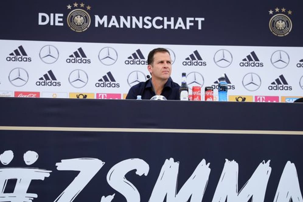 DFB-Teammanager Oliver Bierhoff steht unter Druck.