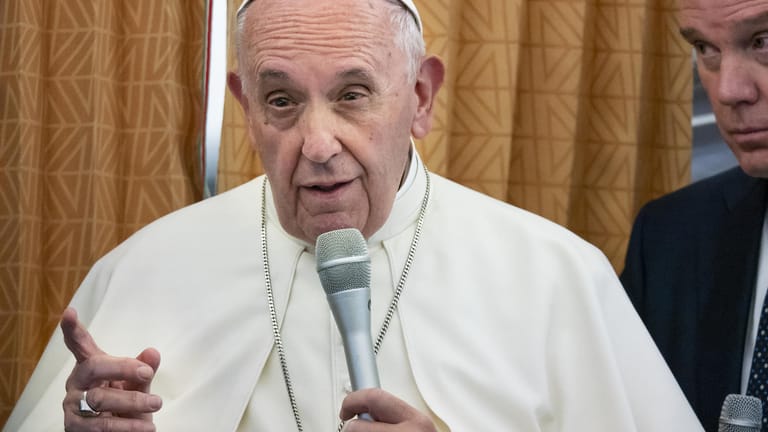 Papst Franziskus in der Schweiz: In klaren Worten hat der Pontifex den neuen Anti-Migrationskurs Europas verurteilt.