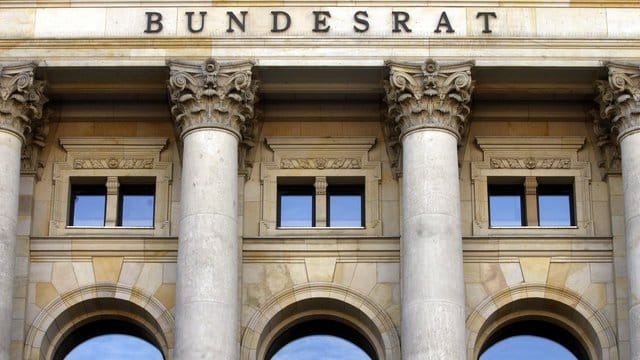 Bundesratsgebäudes in Berlin. Bundesratsgebäudes in Berlin.