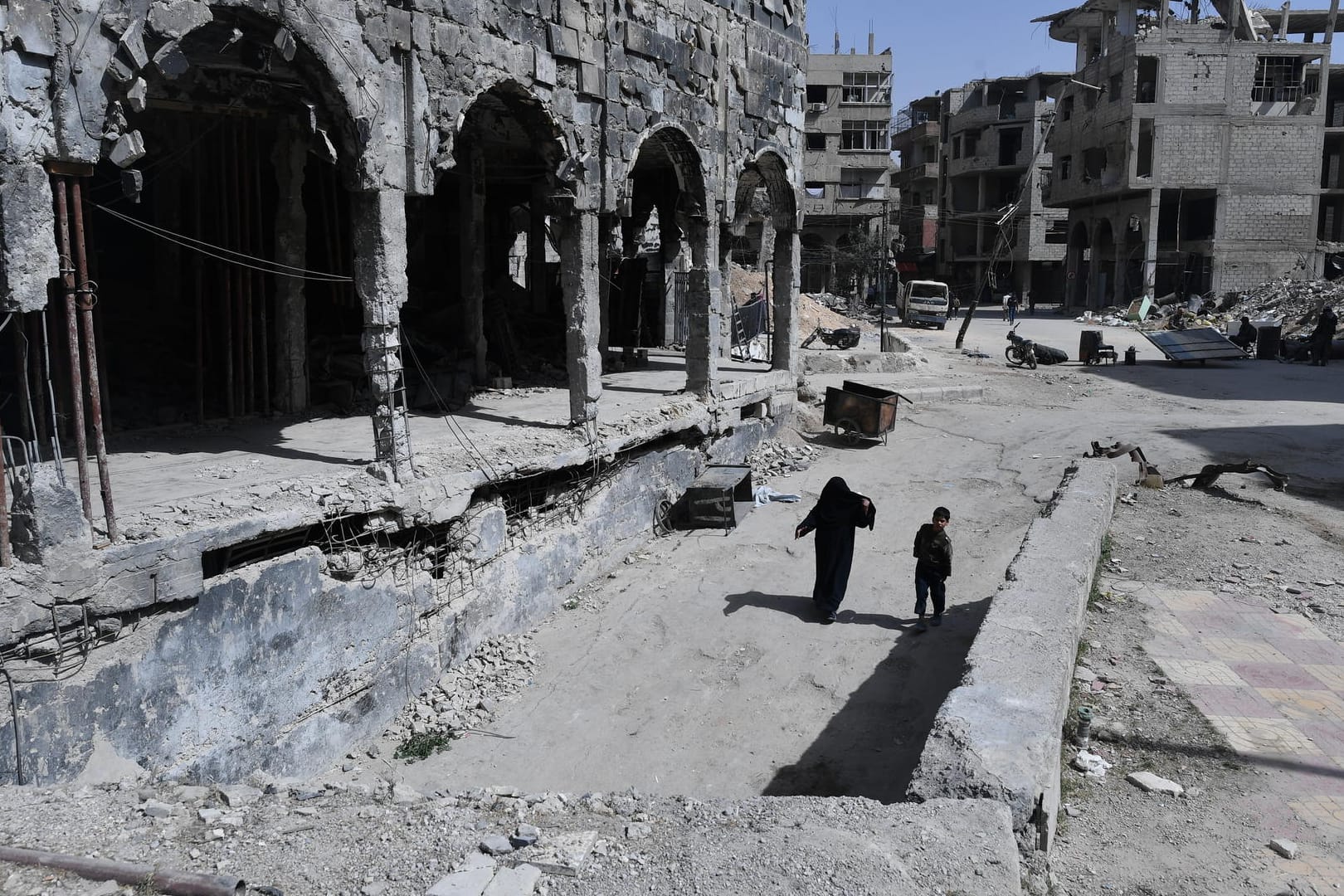 Zerstörungen im syrischen Duma: Die OPCW hat nun Spuren von Chlorgas gefunden.