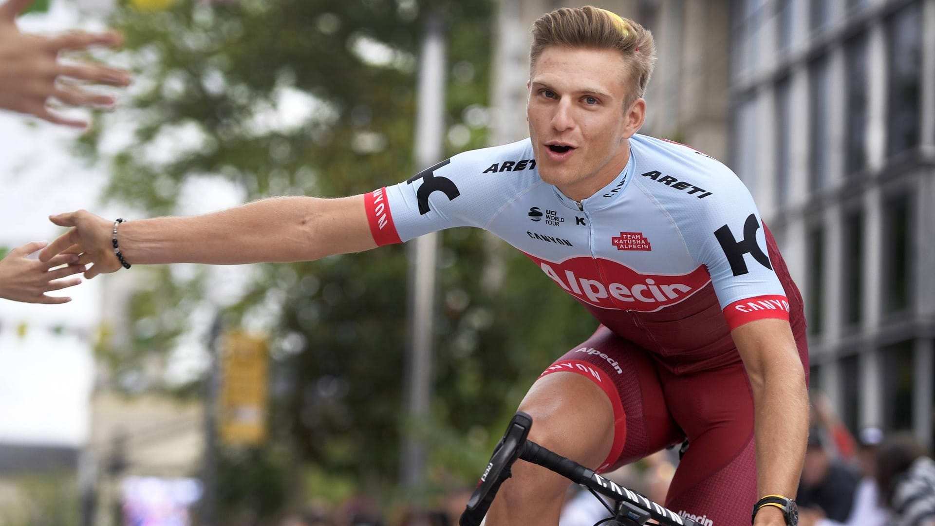 Marcel Kittel ist der Star in Rick Zabels Katusha-Alpecin-Mannschaft. Nach fünf Etappensiegen 2017 gehört der 30-Jährige auch 2018 zu den Top-Sprintern.