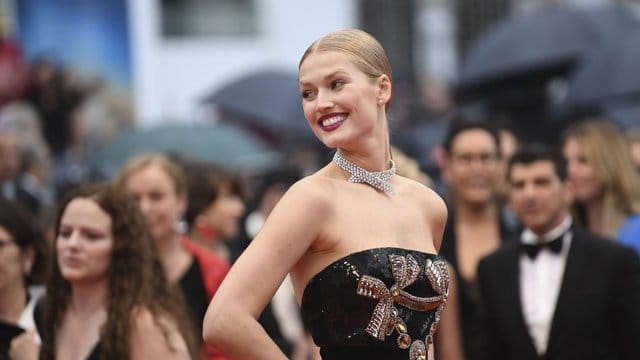 Toni Garrn beim Filmfestival in Cannes.