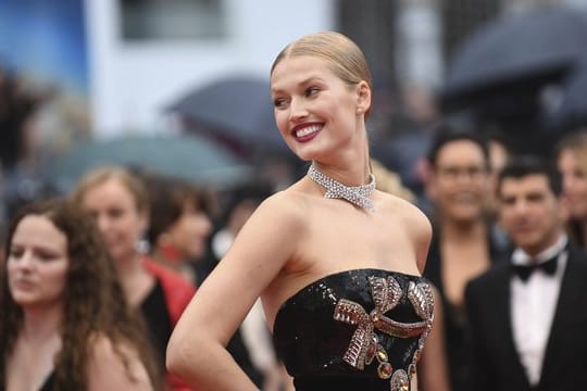 Toni Garrn beim Filmfestival in Cannes.