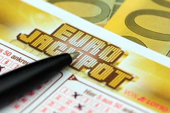 Lotterieschein für den Eurojackpot: In 18 europäischen Ländern kann man an dem Spiel teilnehmen.