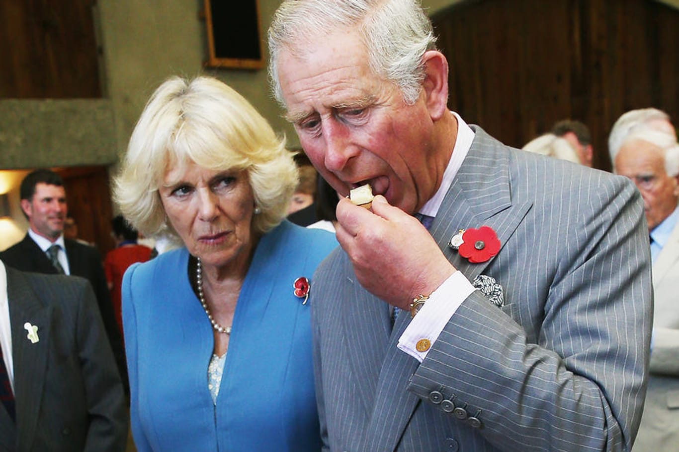 Herzogin Camilla und Prinz Charles: Käse findet er schon mal gut – aber das ist nicht alles.
