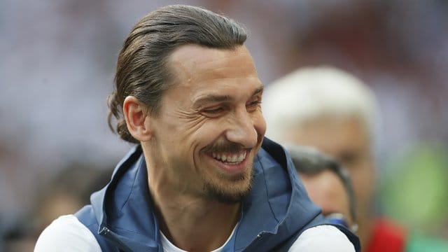 Zlatan Ibrahimovic hat via Instagram eine Wette mit David Beckham abgeschlossen.