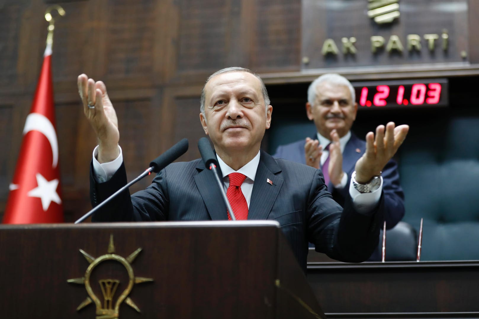 Recep Tayyip Erdogan: Am Montag wird der türkische Präsident erneut vereidigt. (Archivbild)