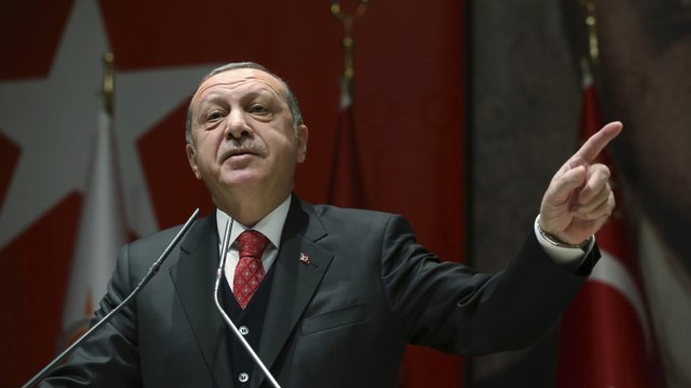 Präsident der Türkei, Recep Tayyip Erdogan.