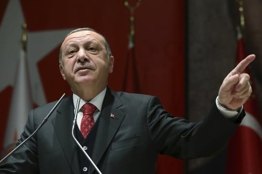 Präsident der Türkei, Recep Tayyip Erdogan.