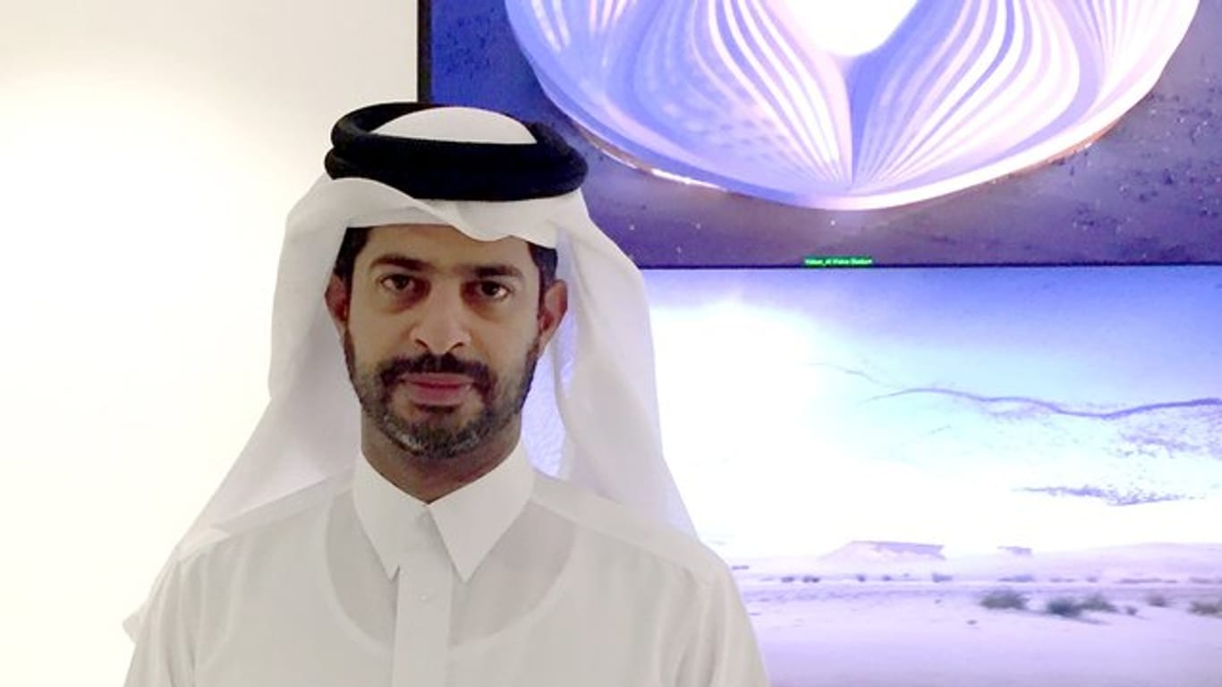 Vize-Organisationschef Nasser Al Khater kann sich 2022 eine WM in Katar mit 48 Teams vorstellen.