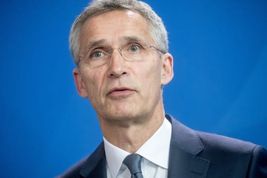 NATO-Generalsekretär Jens Stoltenberg beim Besuch im Kanzleramt vor zwei Wochen.