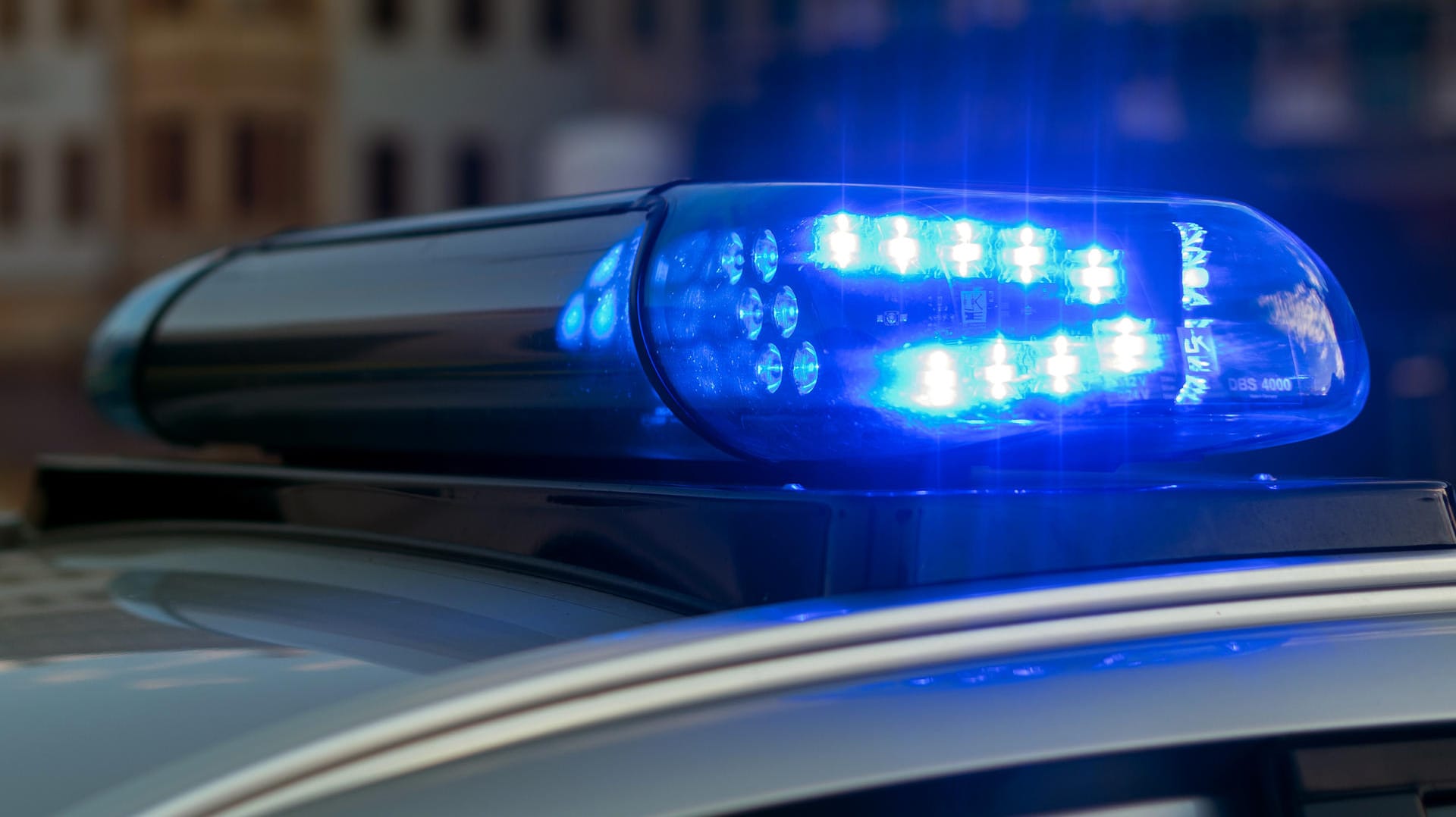 Das Blaulicht auf einem Fahrzeug der Polizei: Die Beamten nahmen neun Personen fest, die meisten kamen aber schnell wieder freie. Das Blaulicht auf einem Fahrzeug der Polizei: Die Beamten nahmen neun Personen fest, die meisten kamen aber schnell wieder freie.