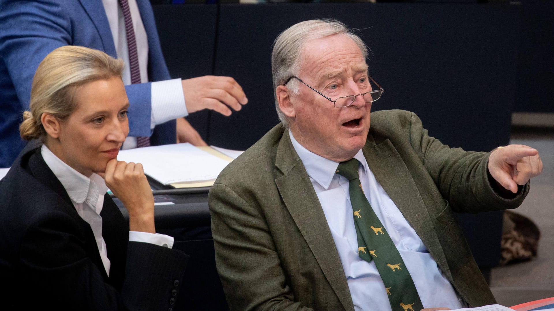 Gute Zeiten für Rechtsextremisten: Die Chefs der AfD-Fraktion im Bundestag Alice Weidel (l.) und Alexander Gauland.