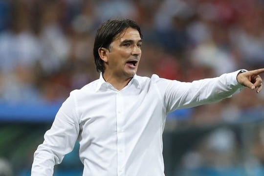 Kroatiens Trainer Zlatko Dalic: "Wer immer die Favoriten auf den Sieg waren, die großen Teams, sie sind zuhause.