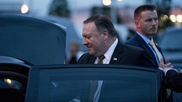 US-Außenminister Mike Pompeo reiste nach seinem Besuch in Nordkorea weiter nach Japan. US-Außenminister Mike Pompeo reiste nach seinem Besuch in Nordkorea weiter nach Japan.