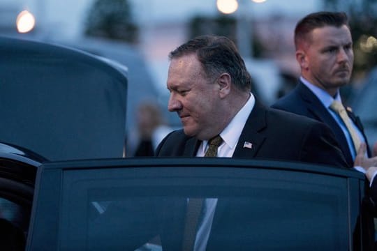 US-Außenminister Mike Pompeo reiste nach seinem Besuch in Nordkorea weiter nach Japan.