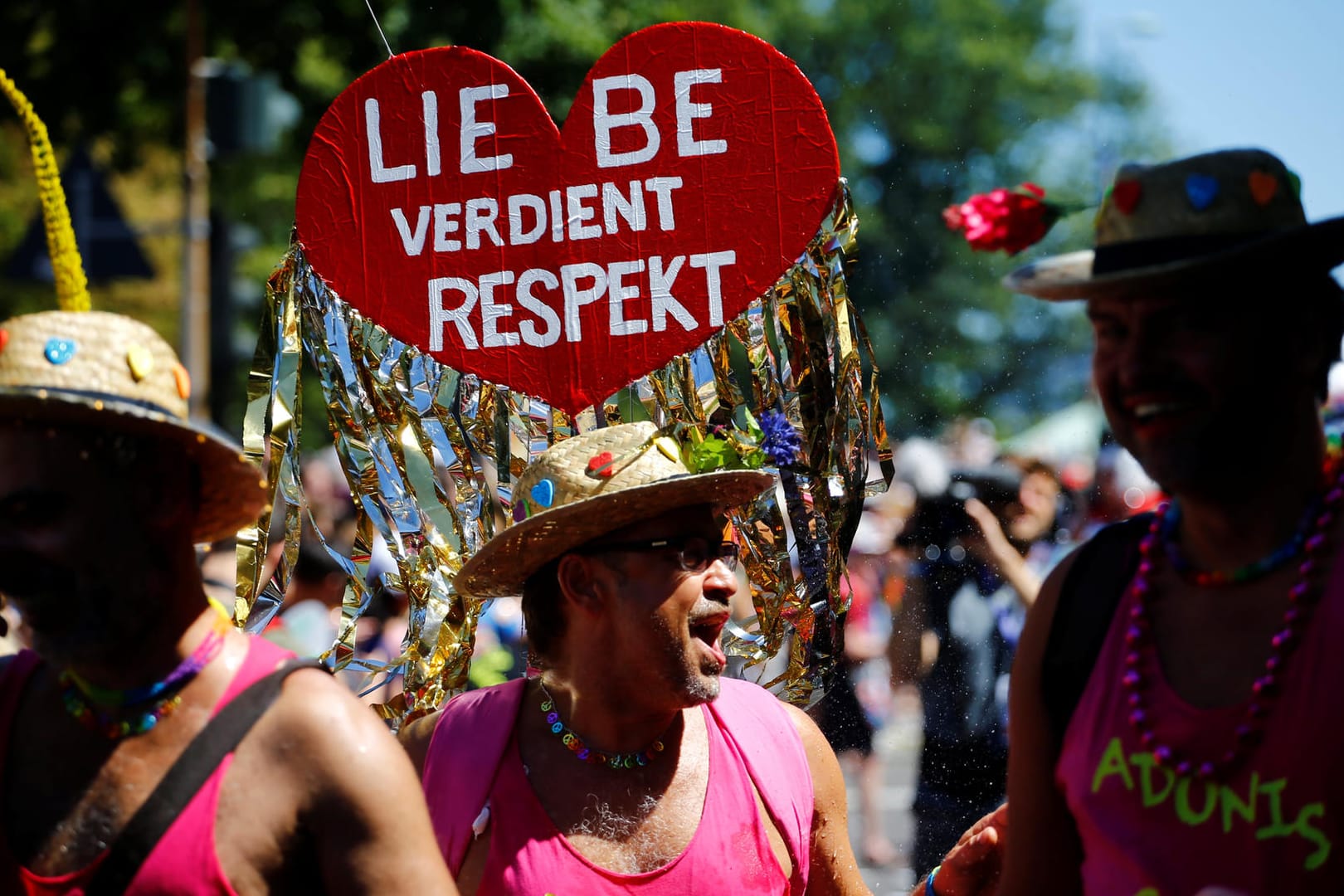 Die CSD-Parade in Köln: Mehr als 170 Gruppen nahmen in diesem Jahr Teil.