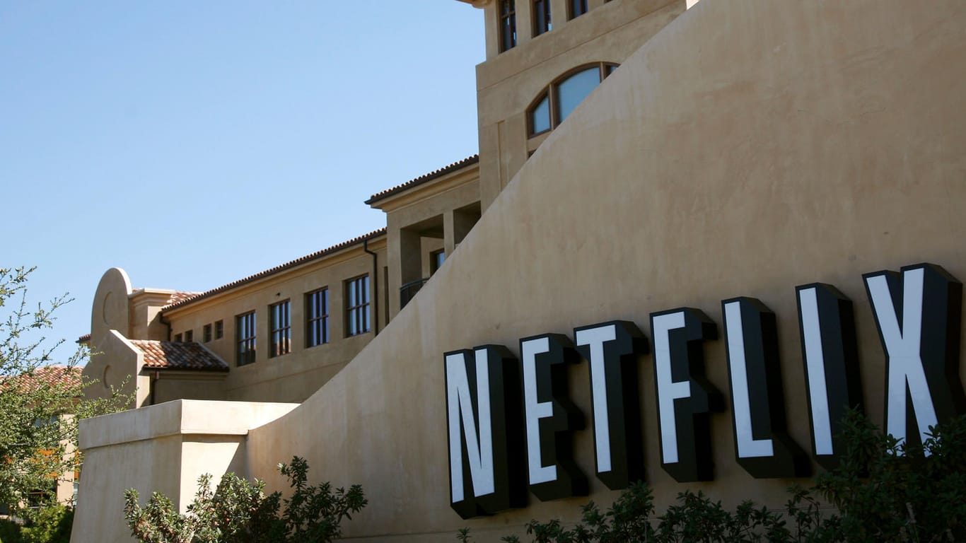 Der Netflix-Sitz in Los Gatos, Kalifornien (USA): Das Unternehmen fing mal ganz klein an – als Online-Videothek mit 1.000 Filmen. (Archivbild)