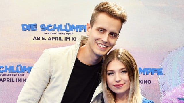 Youtuberin Bianca "Bibi" Heinicke und ihr Freund Julian Claßen 2017 in Berlin.