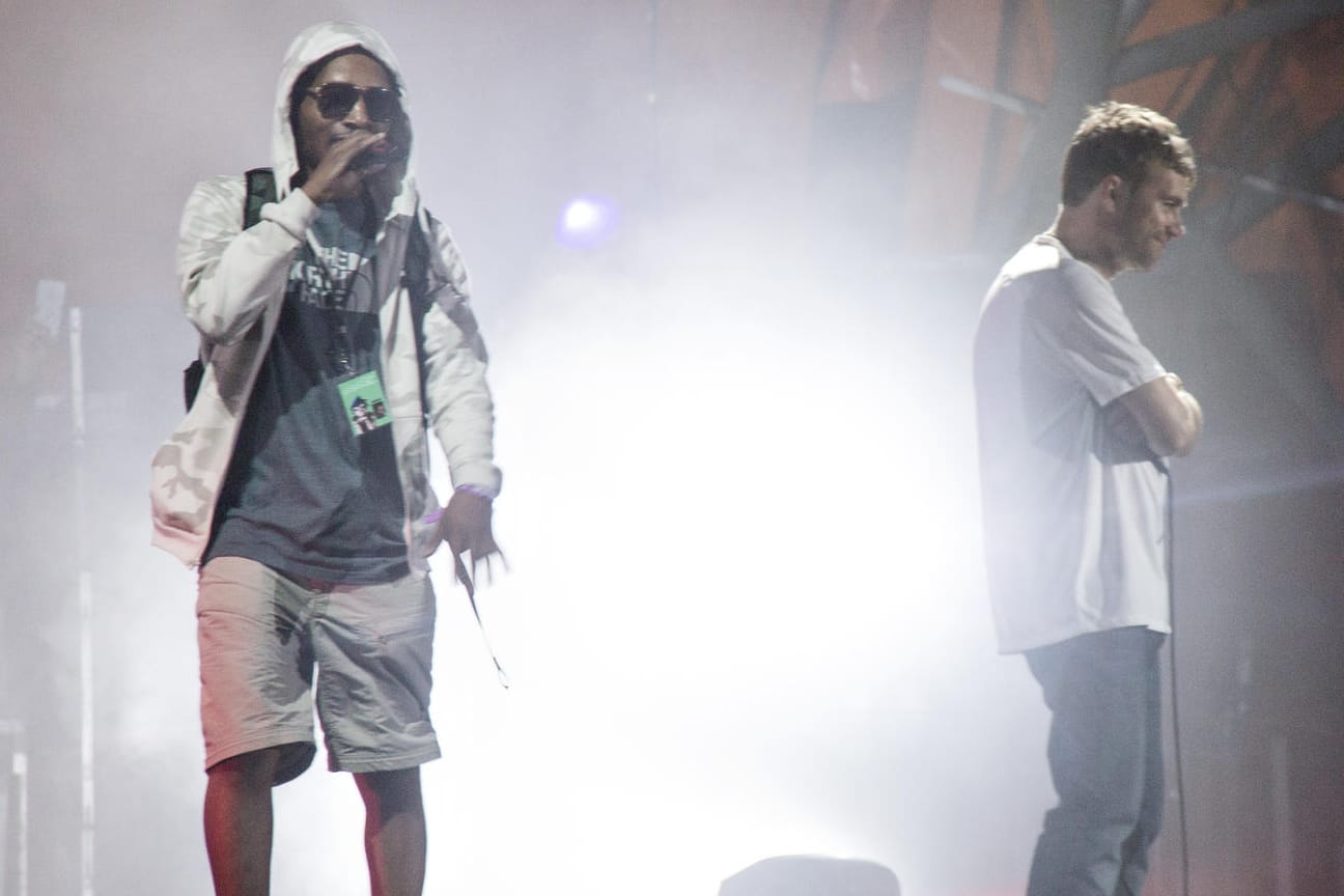 Rapper Del the Funkee Homosapien: Er stürzte von der Bühne des Roskilde Festivals.