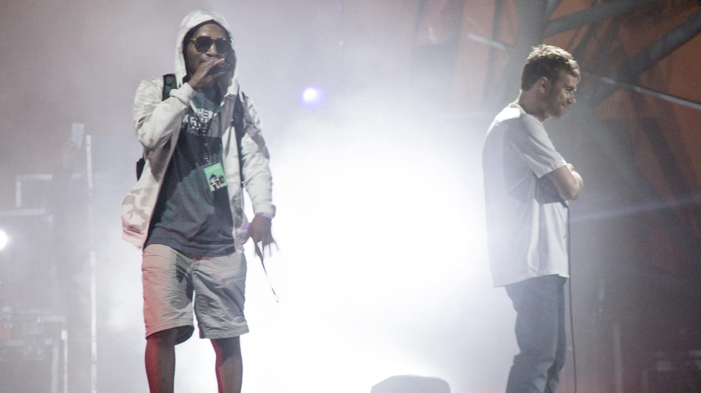 Rapper Del the Funkee Homosapien: Er stürzte von der Bühne des Roskilde Festivals.