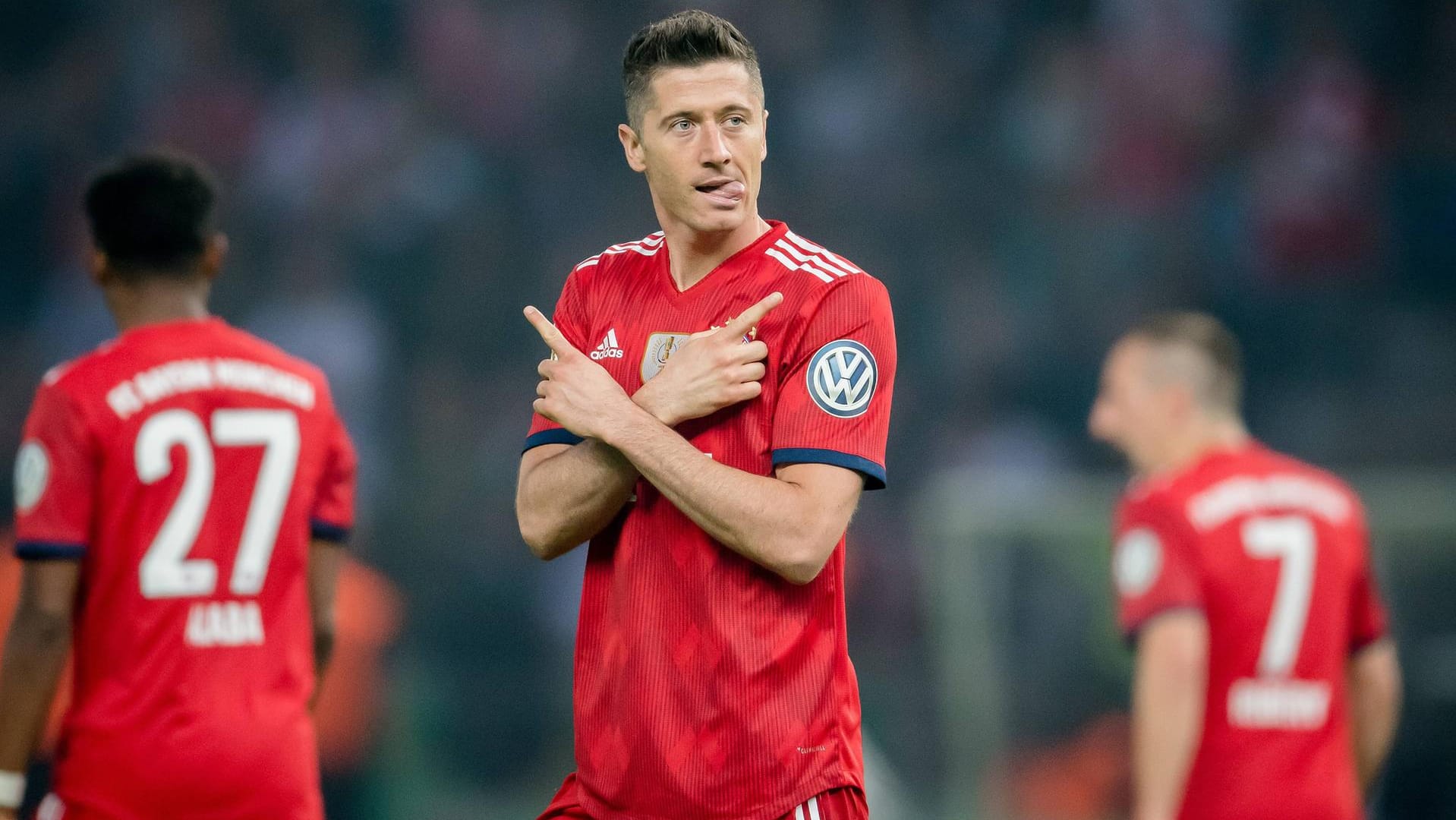 Bei Bayern treffsicherer als bei der Weltmeisterschaft: Robert Lewandowski erzielte in 195 Pflichtspielen für den FCB 151 Treffer. Bei der WM gelang ihm gegen Senegal, Kolumbien und Japan kein Tor.