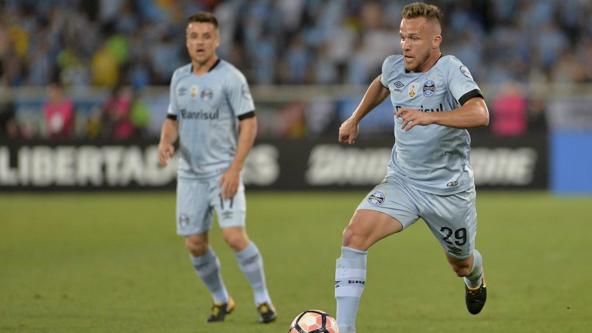 Gute Ballführung: Arthur hat für Gremio bisher 35 Erstliga- und 15 Copa-Libertadores-Partien absolviert.