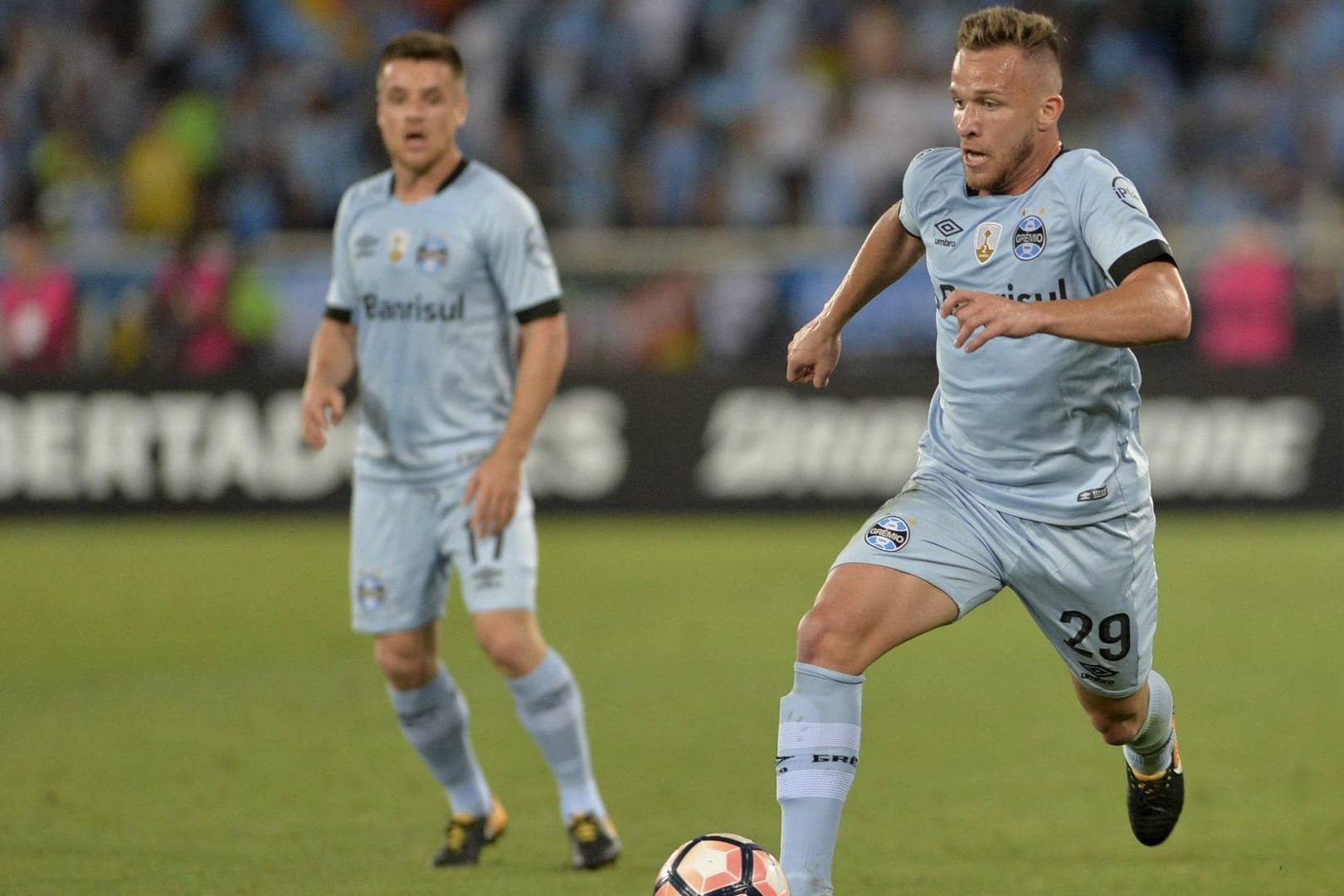Gute Ballführung: Arthur hat für Gremio bisher 35 Erstliga- und 15 Copa-Libertadores-Partien absolviert.