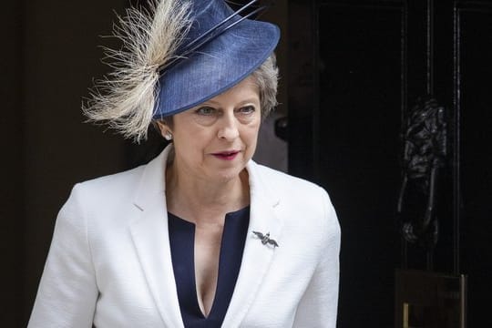 Theresa May, Premierministerin von Großbritannien.