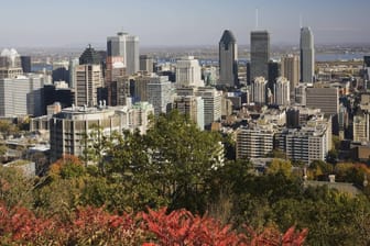 Skyline von Montreal: Hier starben wegen der anhaltenden Hitze schon 34 Menschen. (Archivbild)