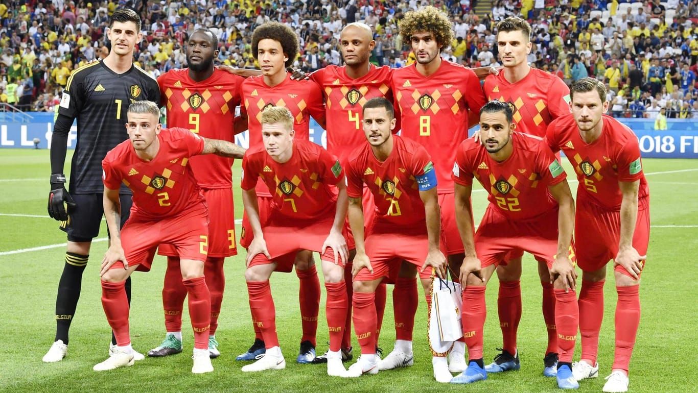 Die belgische Nationalmannschaft: Die Startelf umfasst einen der teuersten Marktwerte bei der WM.