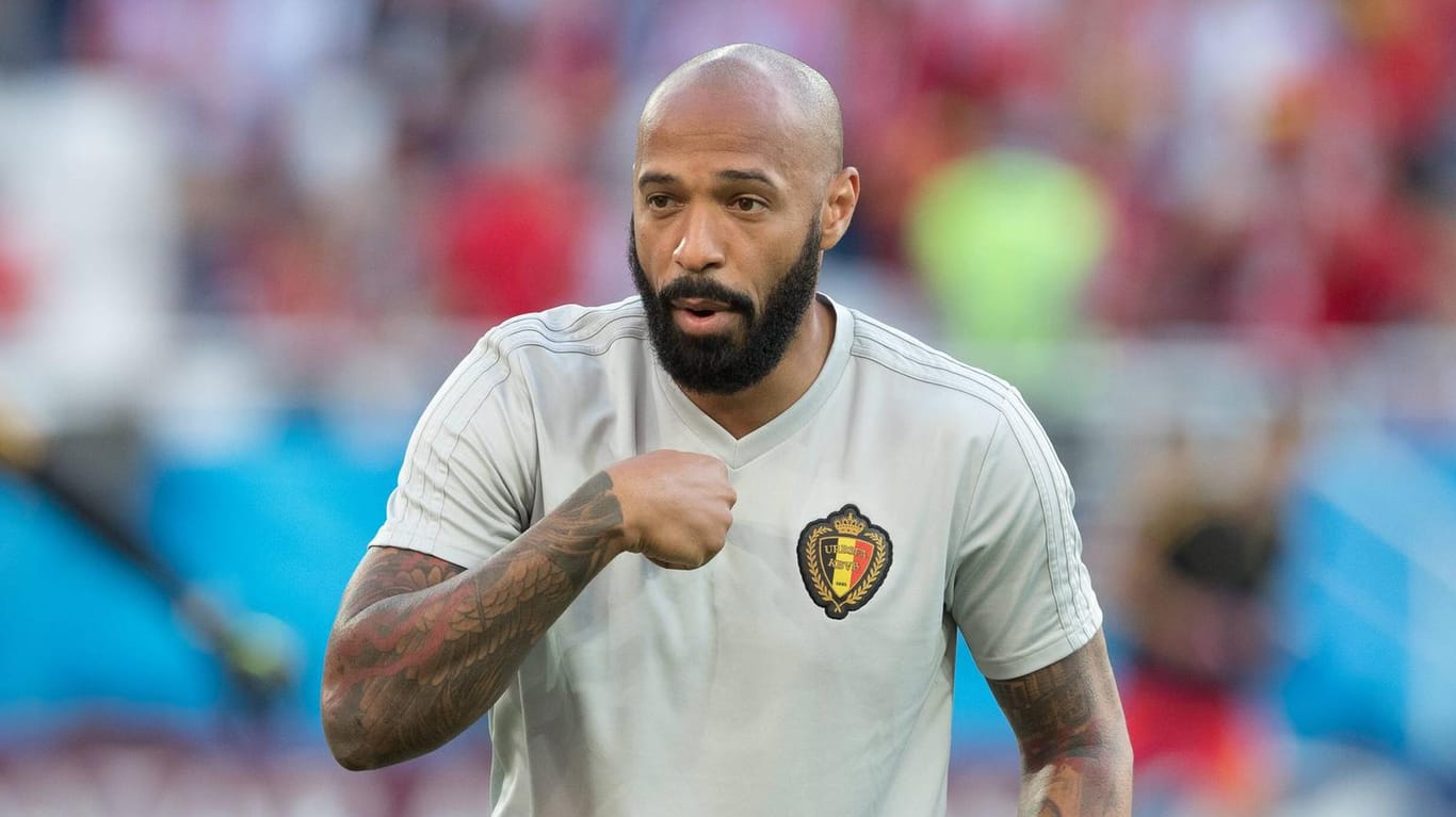 Thierry Henry gibt vor allen Dingen den Stürmern in Belgiens WM-Kader wertvolle Tipps.