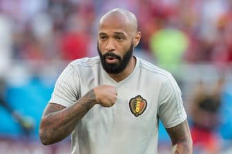 Thierry Henry gibt vor allen Dingen den Stürmern in Belgiens WM-Kader wertvolle Tipps.