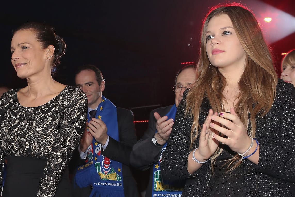 Mutter und Tochter: Stéphanie von Monaco mit Camille Gottlieb.
