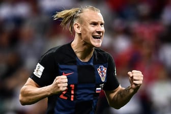 Verteidiger Domagoj Vida: Schon wieder gibt es Ärger um ein Jubel-Video von dem kroatischen Nationalspieler. Jetzt prüft der Weltverband Fifa eine weitere Aufnahme.