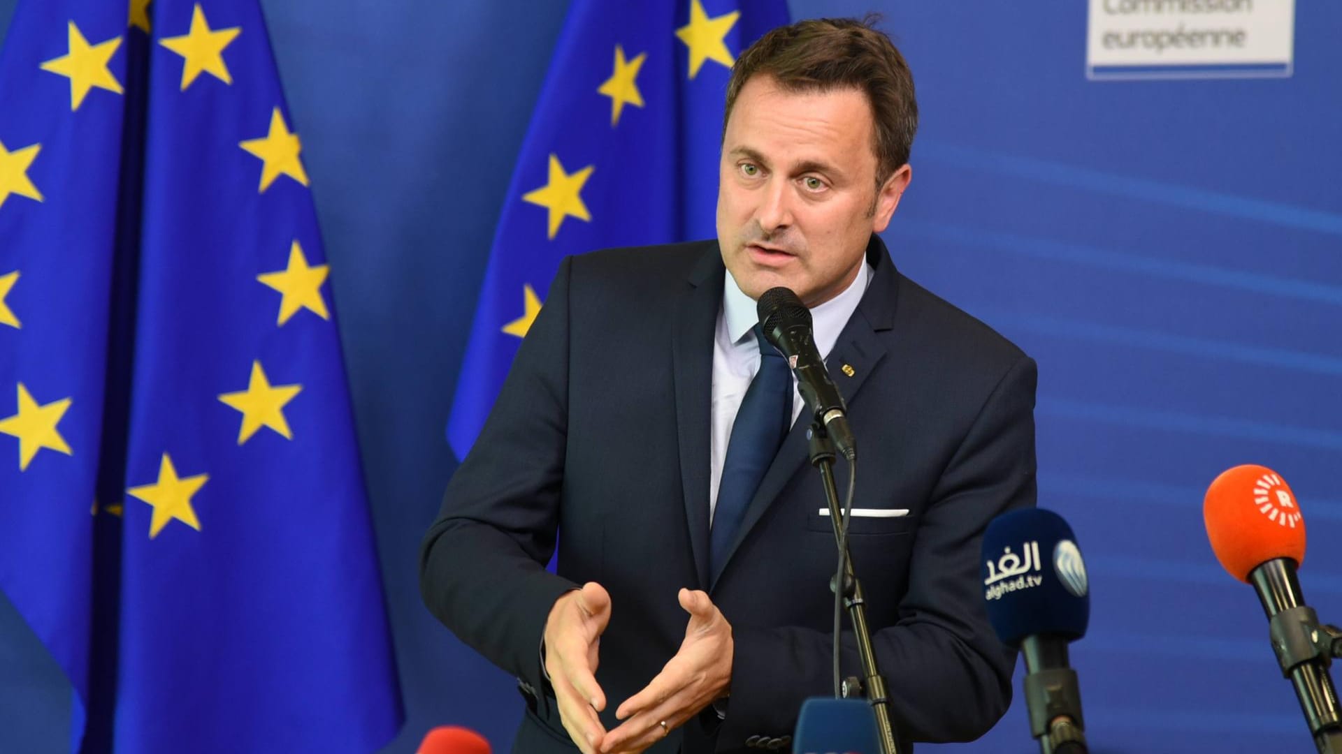 Xavier Bettel, der Premierminister von Luxemburg warnt vor einem ungeordneten Brexit.