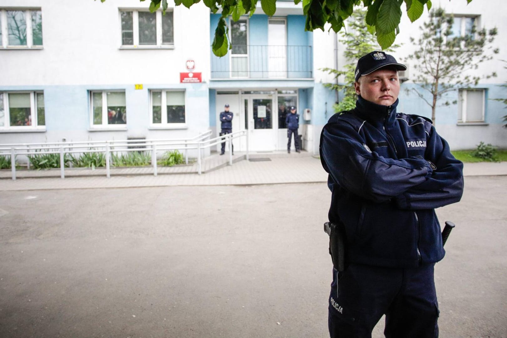 Die polnische Polizei: Obwohl die Beamten ihr Leben riskieren, verdienen sie als Einsteiger nur 460 Euro netto. (Archivbild)