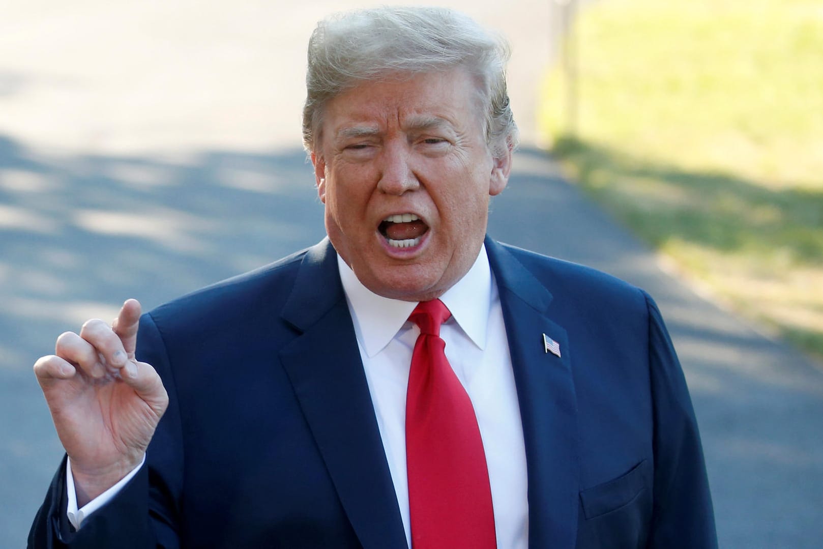 Donald Trump: Der US-Präsident steht im Mittelpunkt des Nato-Gipfels.