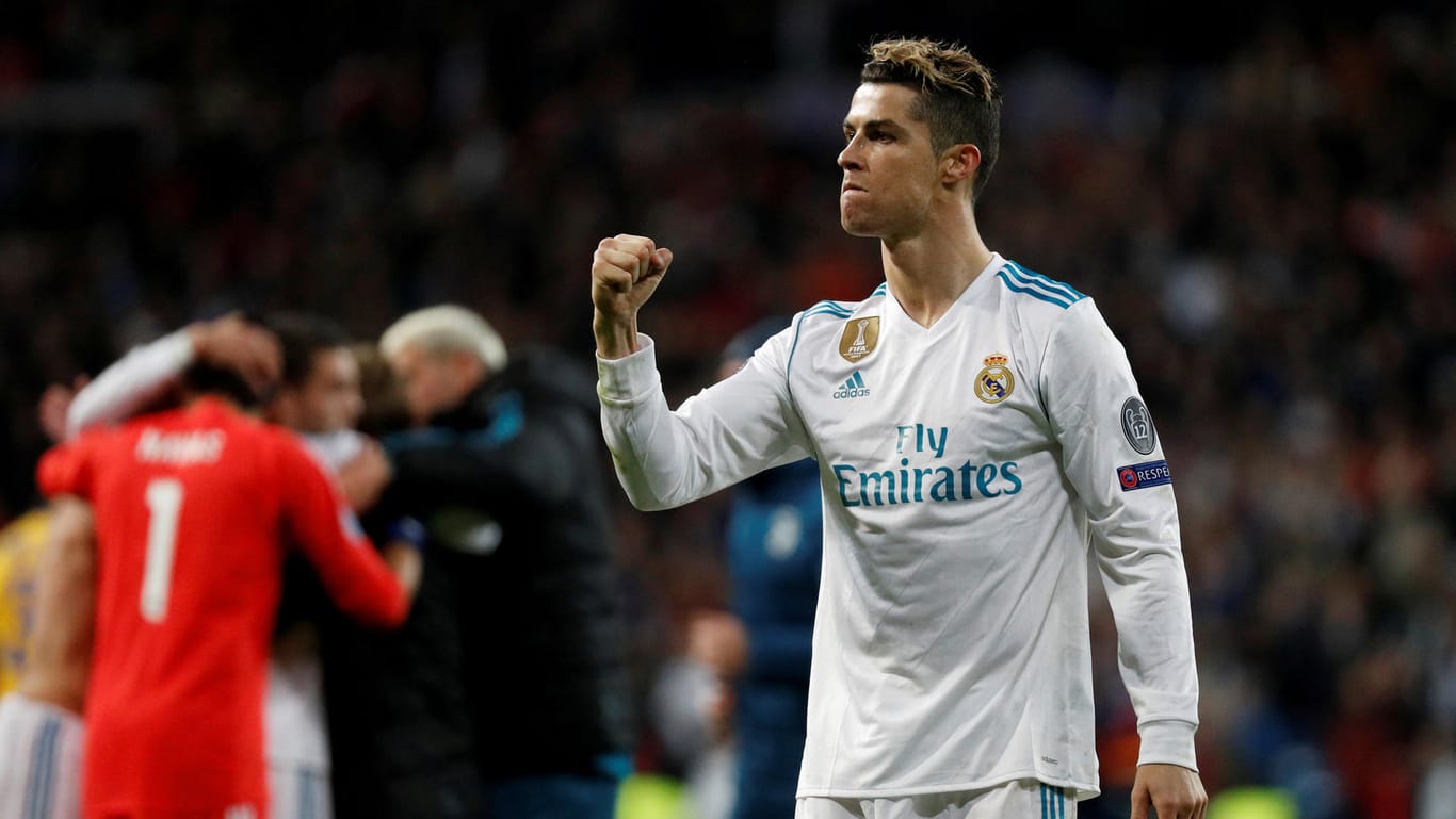 Cristiano Ronaldo jubelt: Aber künftig nicht mehr für Real Madrid.
